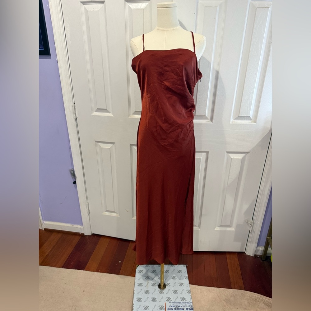 House of Harlow 1960 Terracotta Dress